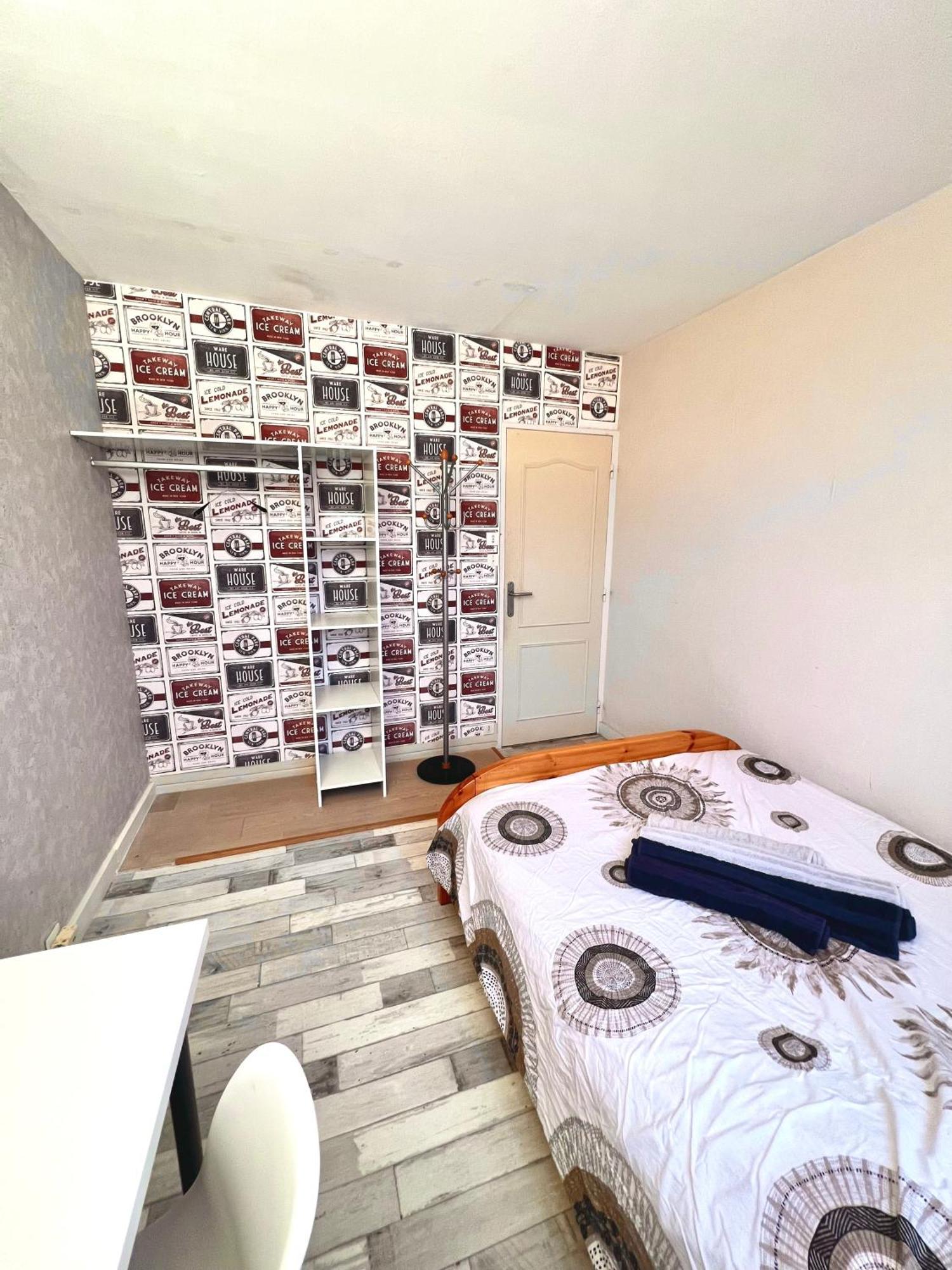Appartement Proche Gare, 6 Voyageurs Et Stationnement Gratuit Reims Buitenkant foto